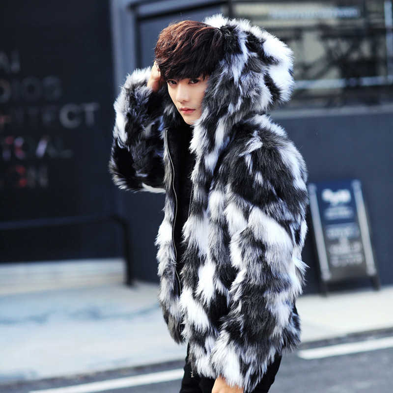 

Denim Dept Same Print Designer Coat Galleries Jacket Trendy Style Galleryes of Imitation Mink Fur Wool Fashionable Men Short Leather Floral QSEF, Pattern main drawing