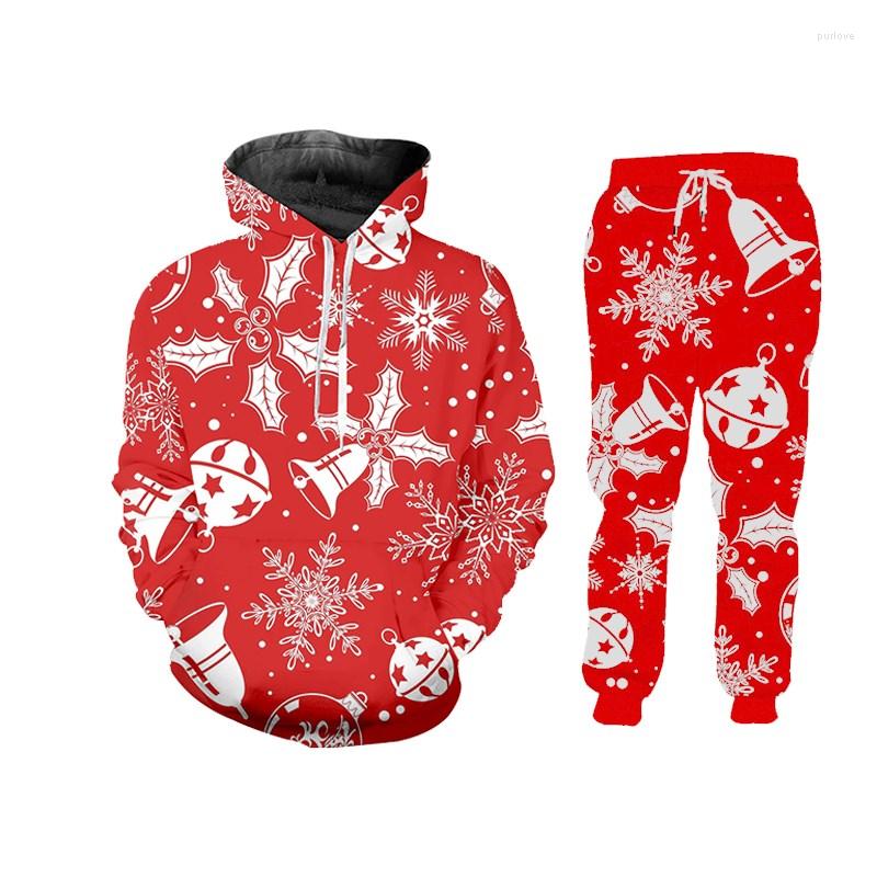 

Men' Tracksuits CJLM Men'/Women' Universal Christmas Hoodie Pants Set Graffiti Sweater Street Casual Style, Hspa90080