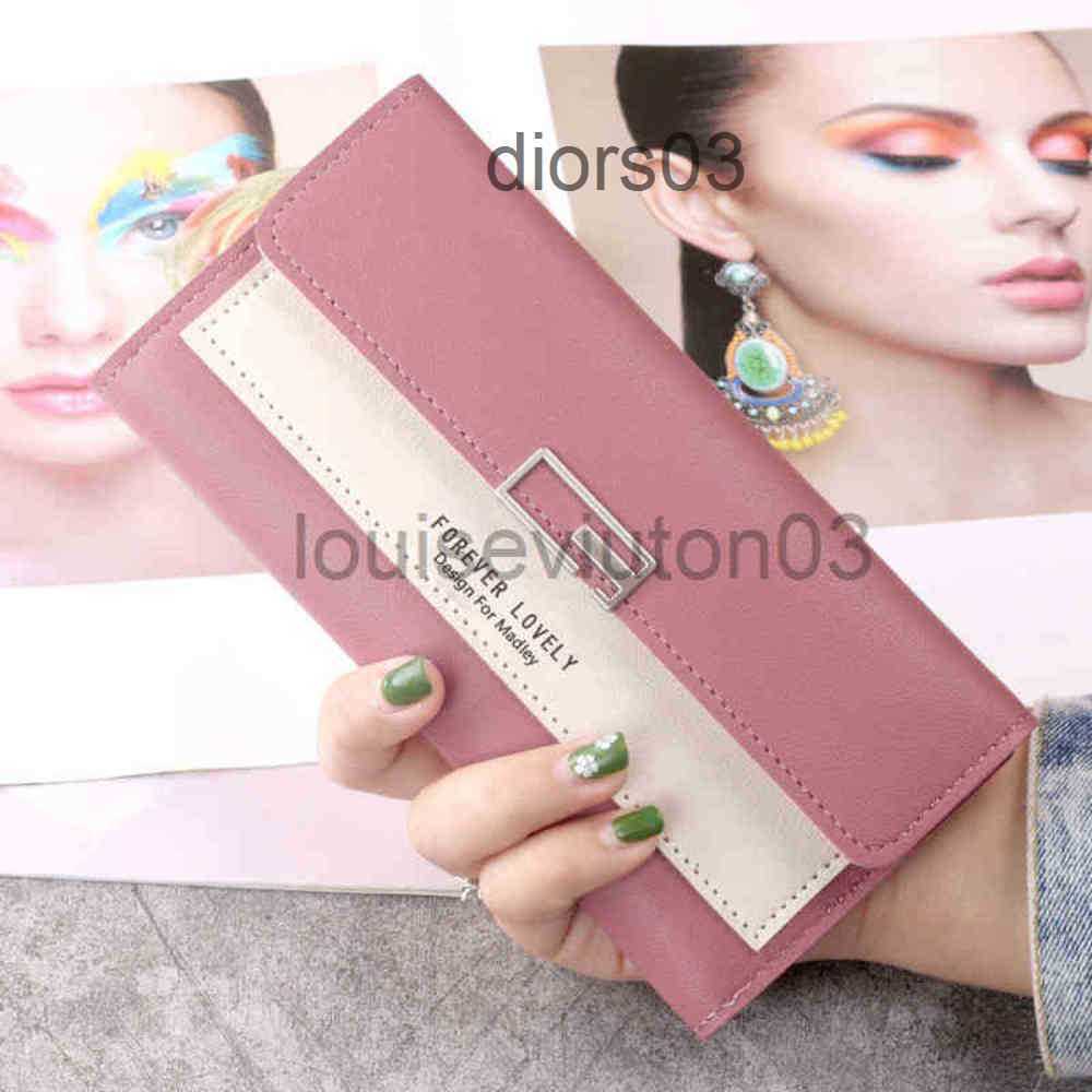 

Leather Card Wallet Woman Mens New Style Long Fashion Schoolgirl Hand Simple 30% Off Small Female Zero Wallet Card Bag, Green
