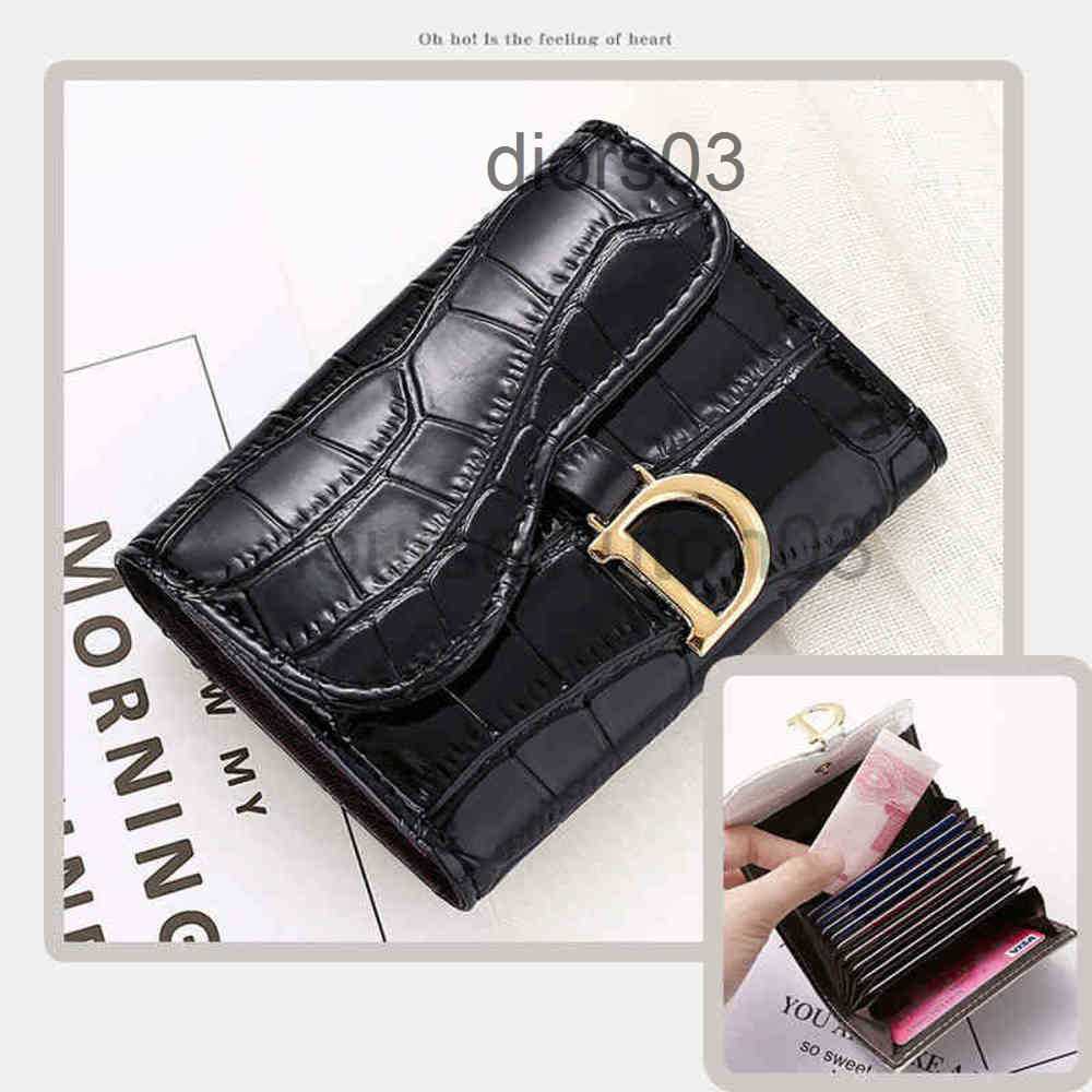 

CD Wallet Womens Mens Lovers Fashion Casual Leather Texture Europe and America Anti Theft Swiping Mini Cd Bag Functional Small Card Wallet, 1111