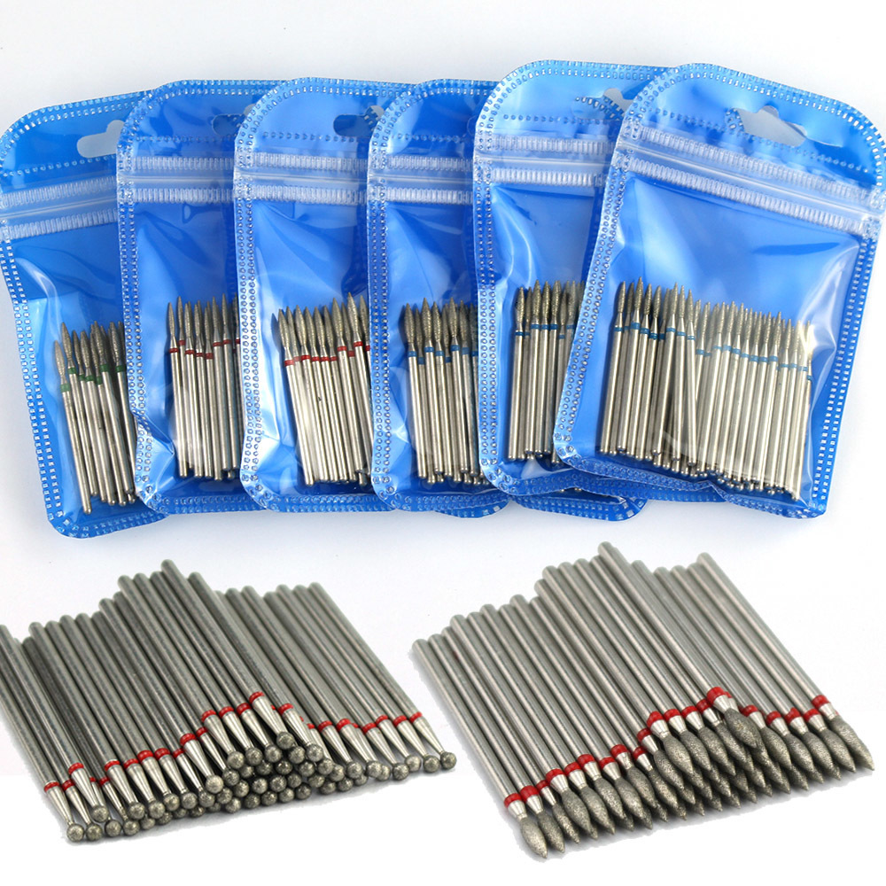 

Nail Art Equipment 50pc Diamond Nail Drill Cuticle Clean Bit Set Milling Cutter for Manicure Electric Cutter Bits Accessories Dead Skin Remove 221206