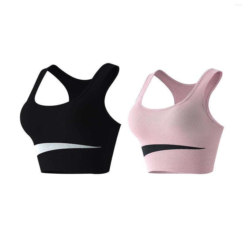 

Yoga Outfit Women Sports Bra Tops Girl Comfortable Breathable For Gym Workout, Black