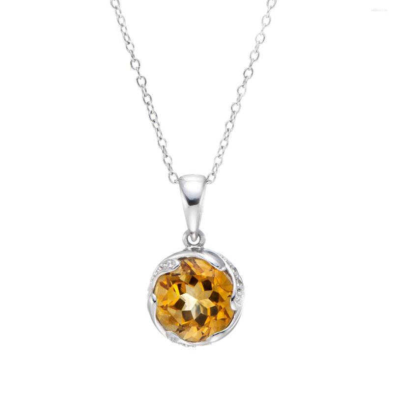 

Chains GESIDE 2.5mm Opal 18k Yellow Gold Over Sterling Silver Pendant With Chain