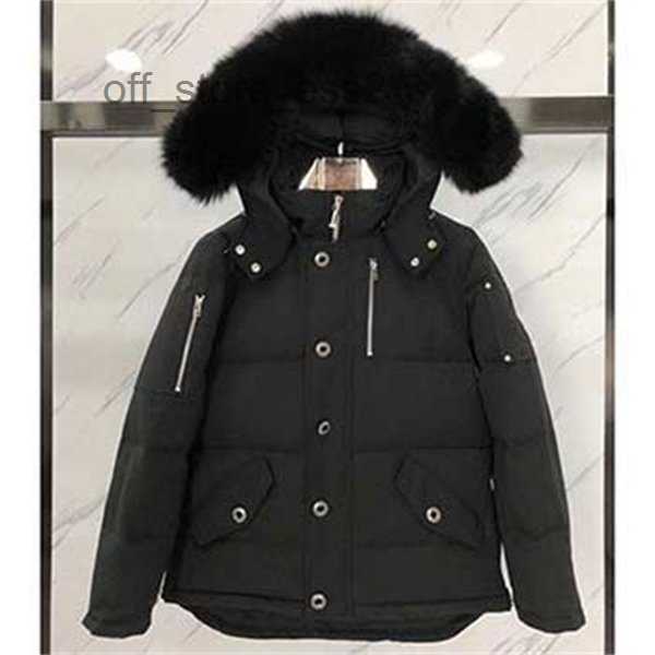 

Men' Down Parkas Mens Winter Coat Moose Jacket Outwear Outdoor Doudoune Man Canada Knuckles Warm Clothings 82snxh, Men flight jacket black