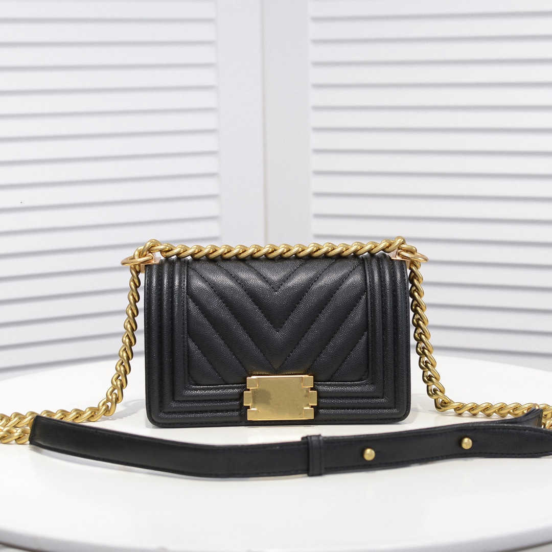 

CC Bag Wallets fashion designer hand cross Messenger Shoulder chain bag high quality leather wallet women's large capacity V-, Square silver chain