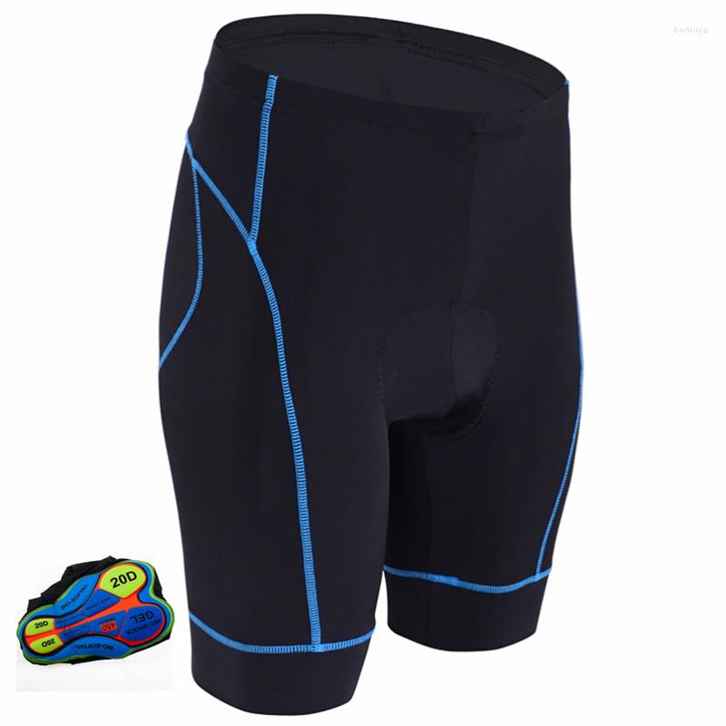 

Motorcycle Apparel Pro Team 20D Gel Padded Cycling Shorts Men Bicycle Short Pants Bike Trousers Tights Sports Wear Bycicle Clothes
