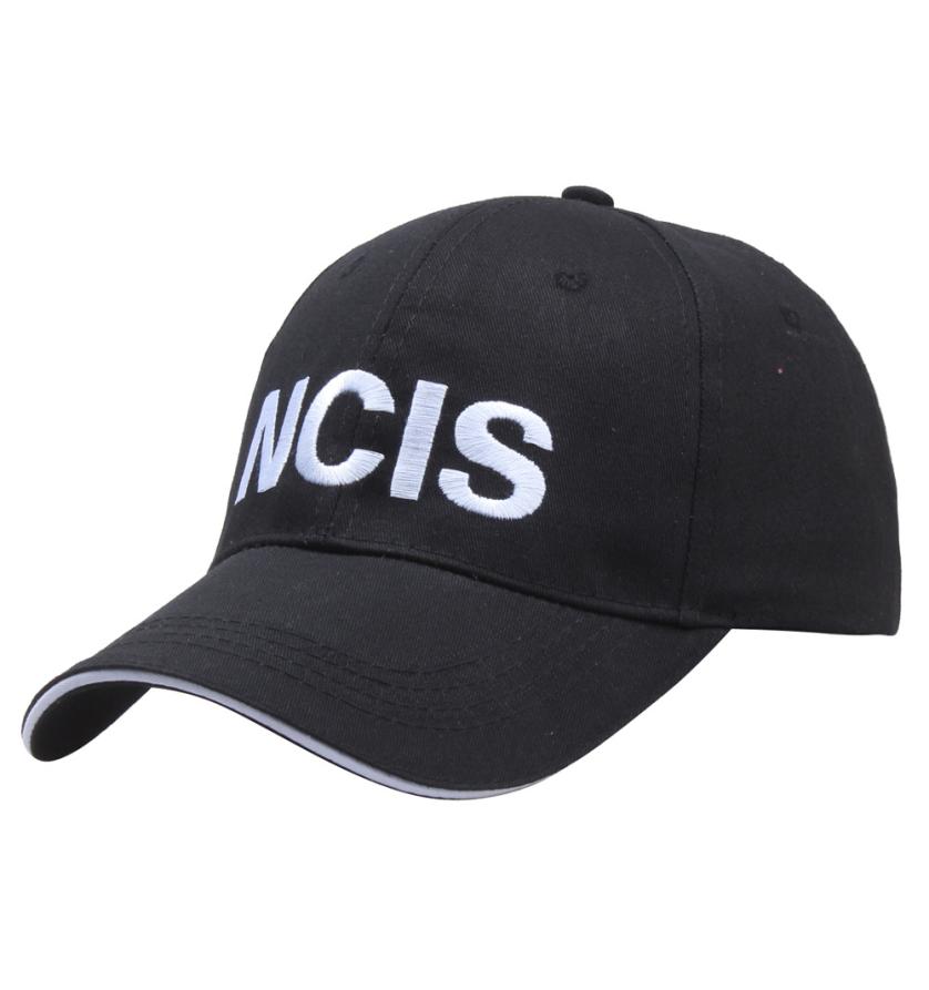 

2022 Special Agent NCIS Black Cap for Men Women Embroidery Letter Criminal Investigative Service Movie Adjustable Baseball Cap1777961