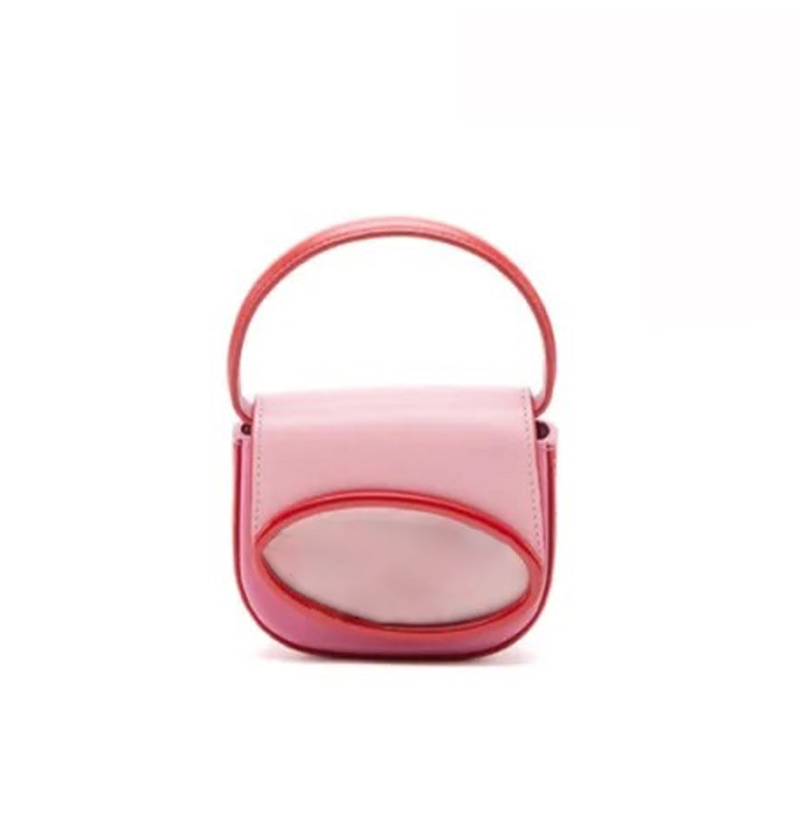 

Shoulder Bag designer crossbody bags Luxury Handbag Tote Women Top Handle Purse Half Round Brand Leather Underarm Flap Fashion Hand Bag 220507, Pink--12cm-with logo