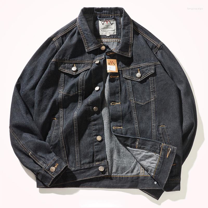 

Men's Jackets Autumn And Winter Primary Color Casual Men's Classic Denim Jacket, Blue