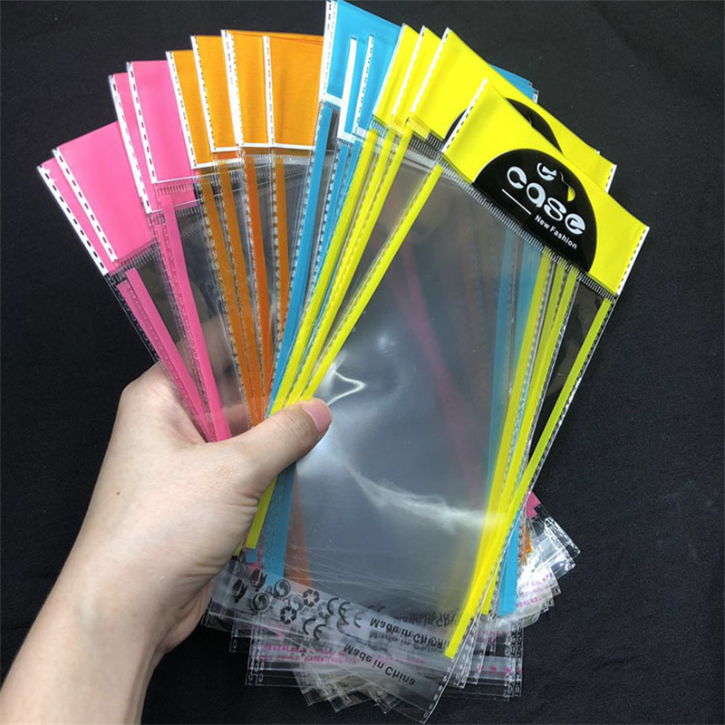 

Universal Printing Biodegradable OPP Packaging Self Sealing Poly Transparent Plastic Bag for Phone Case for iphone 14 13 12 A342
