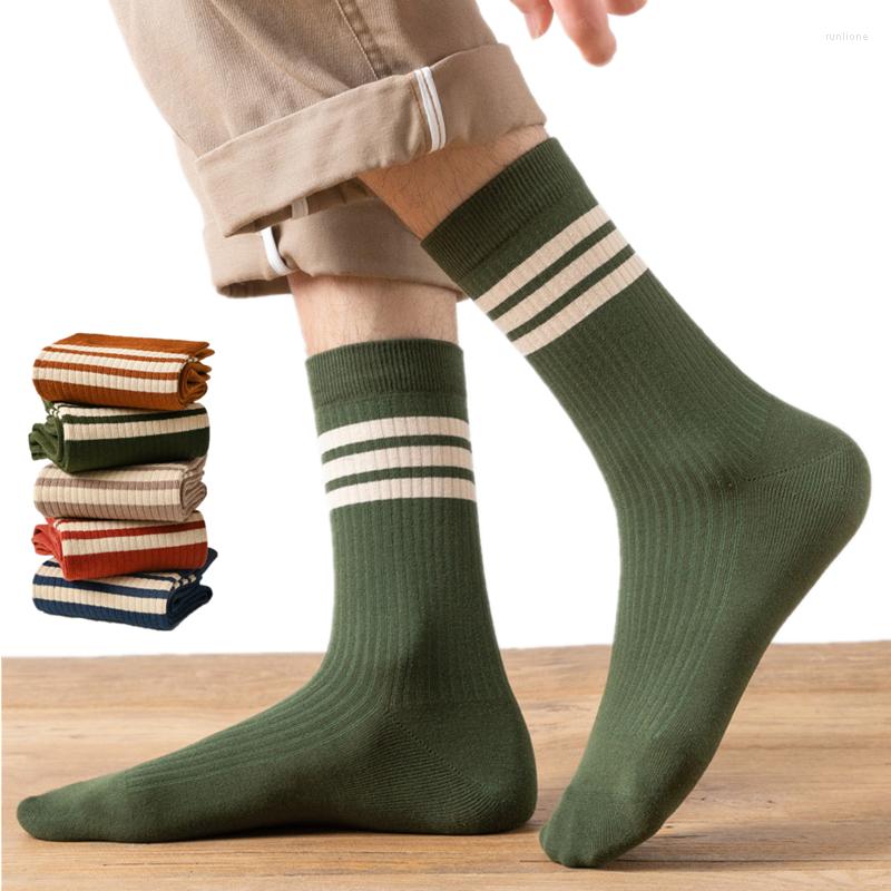 

Men's Socks 1 Pair Men's Comfortable Cotton Business Sock Man High Quality Anti-bacterial Adult Sokken Meias Calcetines Hombre, Red