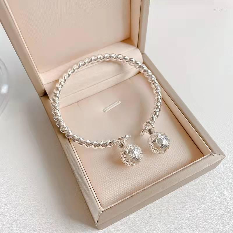 

Bangle Fashionable Open Bracelet Adjustable Bells Suitable For Family Ladies Birthday Gifts Wholesale Available