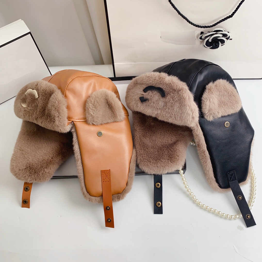 

Luxury Designers Beanie Trapper Hats High-Quality Winter Cap Thickened Brand Letter Print Fashion Ear Protection Skull Caps Warm Leisure Windproof Christmas Gifts