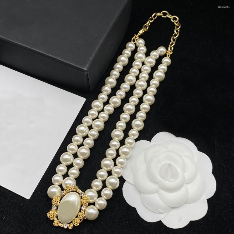 

Pendant Necklaces Vintage Teardrop-shaped Ladies Necklace Metal Cable Chain Set Pears Anniversary Gift