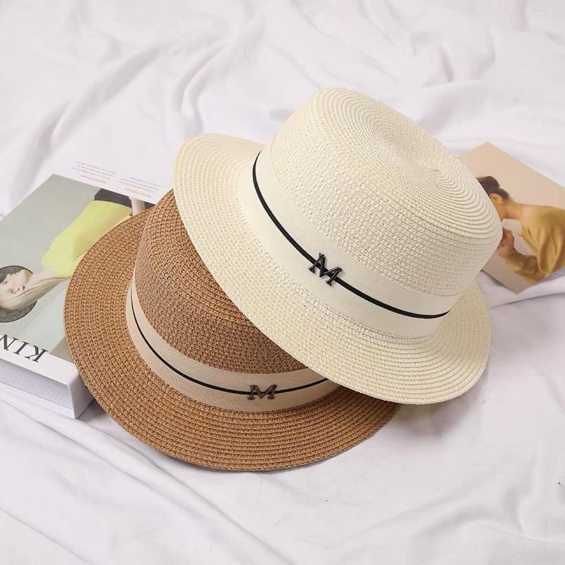 

Wide Brim Hats Summer Women Proteteion Sun Hat Beach Female Casual Lady Flat Straw Cap Girls Fashion Chapeu Feminino, Jh131202