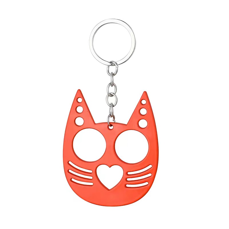 

Keychains designer self defense gadget alloy refers keychain 17color bottle opener tiger cat cartoon finger survival key chain window breaker buckle pendant