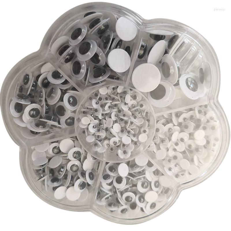 

Gift Wrap 700 Pieces Round Wiggle Googly Eyes With Self Adhesive DIY Scrapbooking Crafts Toy Accessories Assorted Sizes