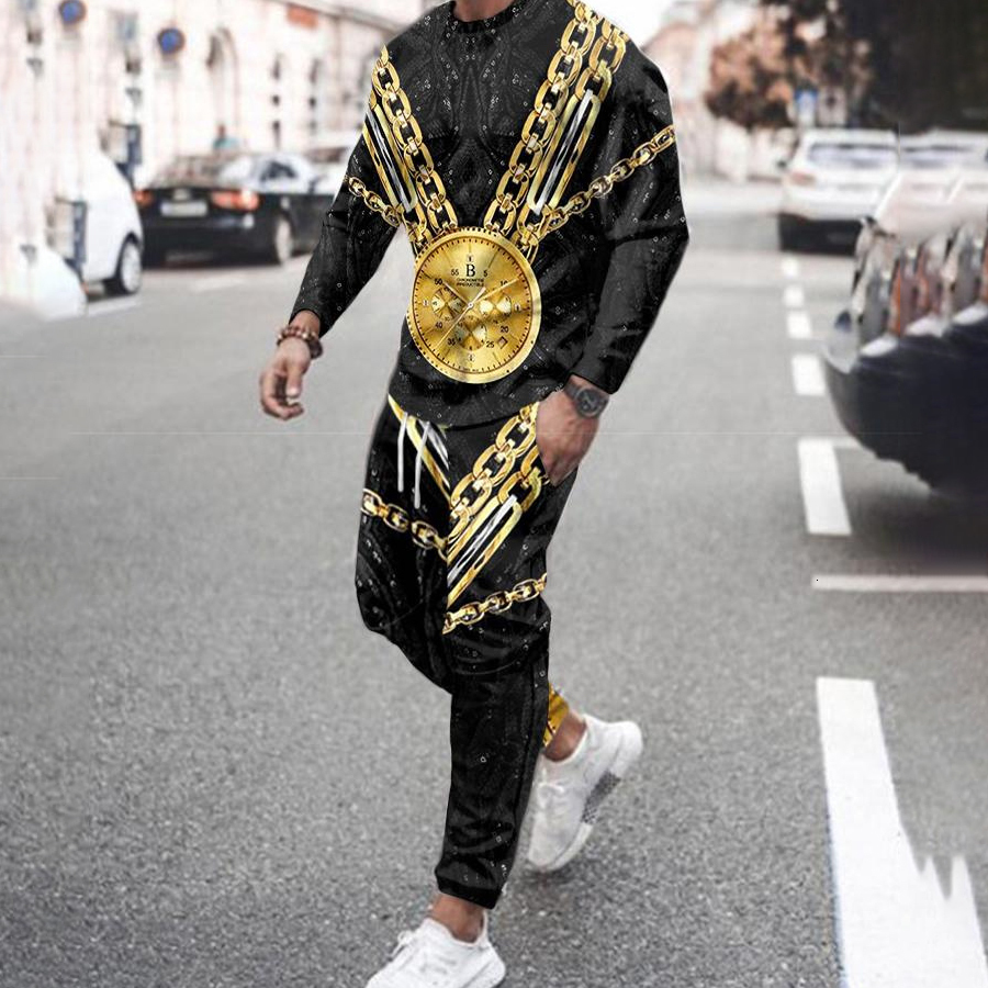 

Men' Tracksuits Mens Brand Sweatshirt Sport Joggers Sweatpants Suit Male Tracksuit Men 2 Piece Set Sweatershirt Jogging Breathable Elastic Waist 221206, Tc1071