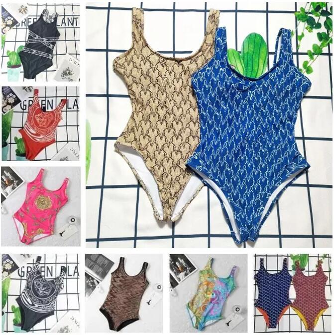 

Textile Sexy One Piece Bikini Designer Swimsuits Women Bathing Suit Fashion Beach Clothes Jumpsuits Summer Ladies Swimwear Bikinis Sets, Contact us get original pics