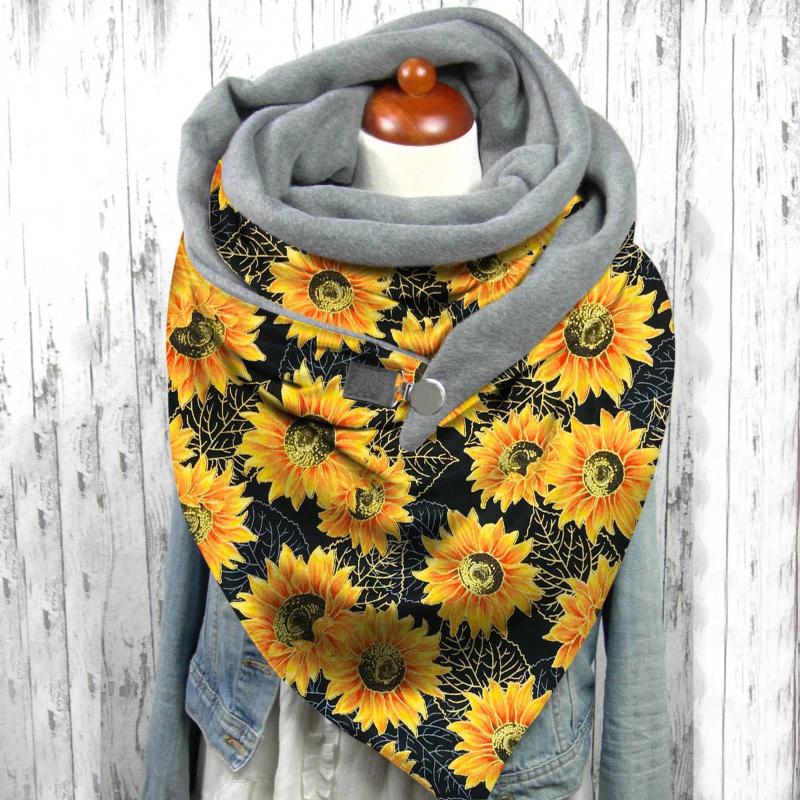 

Scarves Ladies Head Scarfs Fashion Scarf Multi-Purpose Shawl Printing Women Granny Squares