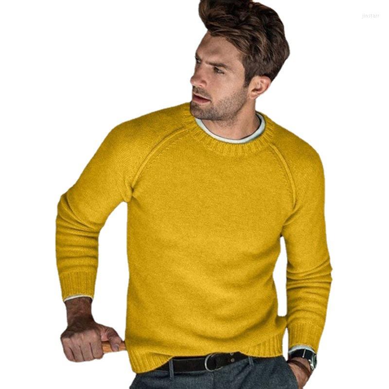 

Men' Sweaters Solid Men' Sweater Autumn Pullover Harajuku Street Wear Tatrandon Green Casual, Black