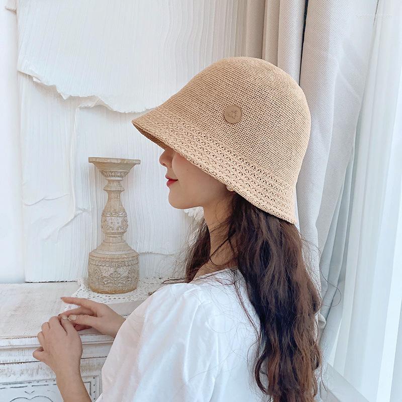 

Wide Brim Hats Fashion Cutout Pattern Bucket Cap For Women Summer UV Protection Sun Hat Foldable Breathable Bob Panama Girl Vacation Beach, Black