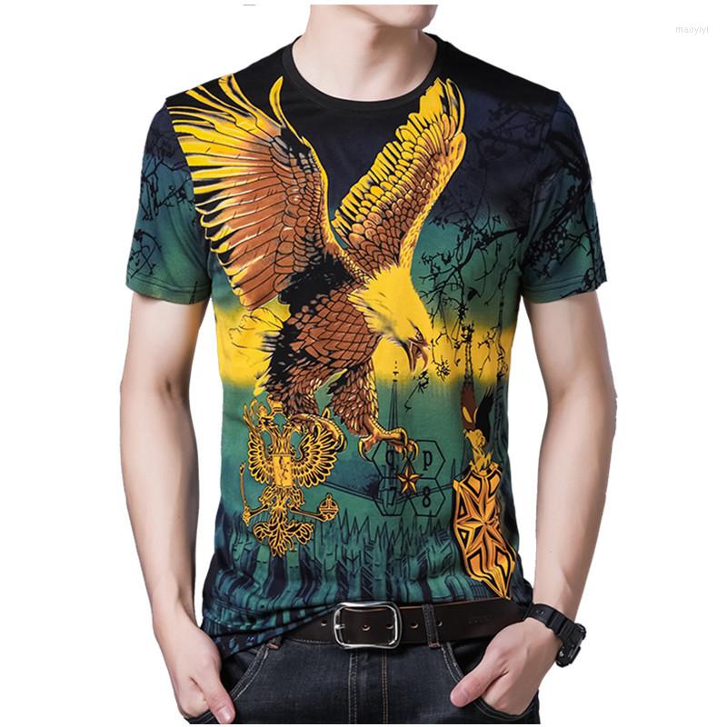 

Men's T Shirts Mercerized Cotton High-End Luxury Elastic Short Sleeve Tees Tops Summer Quality Soft Skin-Friendly Fashion Shirt Men -3XL, Picture shown