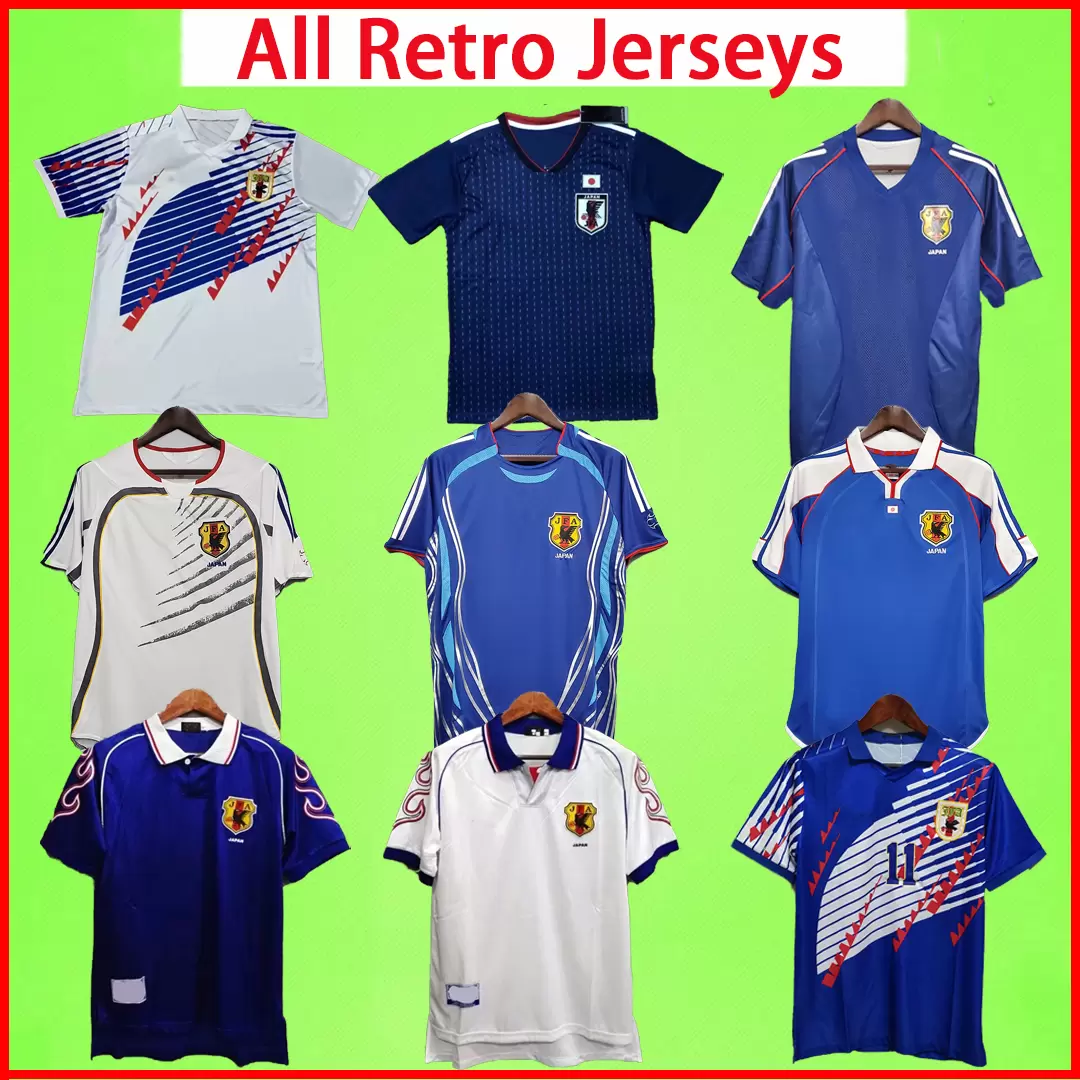 

Japan Retro Soccer Jerseys #11 ISAGI ITO NAKATA 1994 1998 2000 2002 2006 vintage 94 98 02 06 18 19 Japanese football shirts MOTOYAMA NAKAMURA Nakayama home away blue, 19941