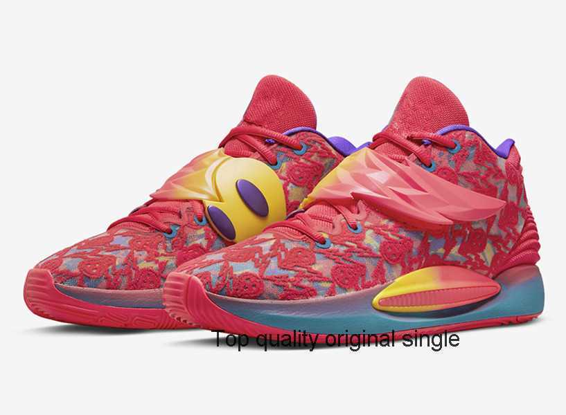 

Basketball Shoe Sports Shoes English Light Cult Red Deep Royal Blue Kd 14 Ron Crypto Club Men Women With Box 2022 Kevins Durant Size