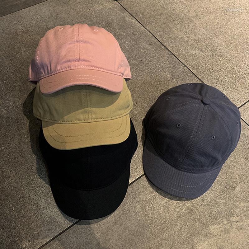 

Berets Men's Baseball Cap Summer Short Brimmed Hat Peaked Unisex American Small Sun Visor Hip-Hop Cool, Gy