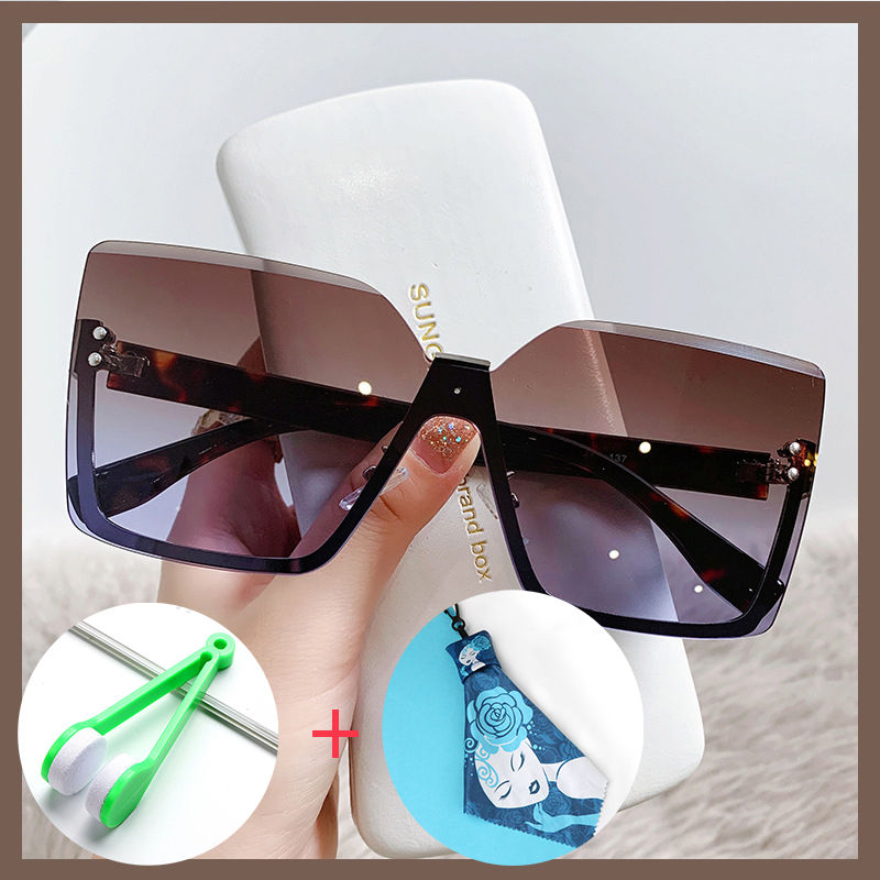 

kanturo eyewear UV400European and American wind half-frame metal sunglasses fashion light female sunglasses anti-UV eye protection
