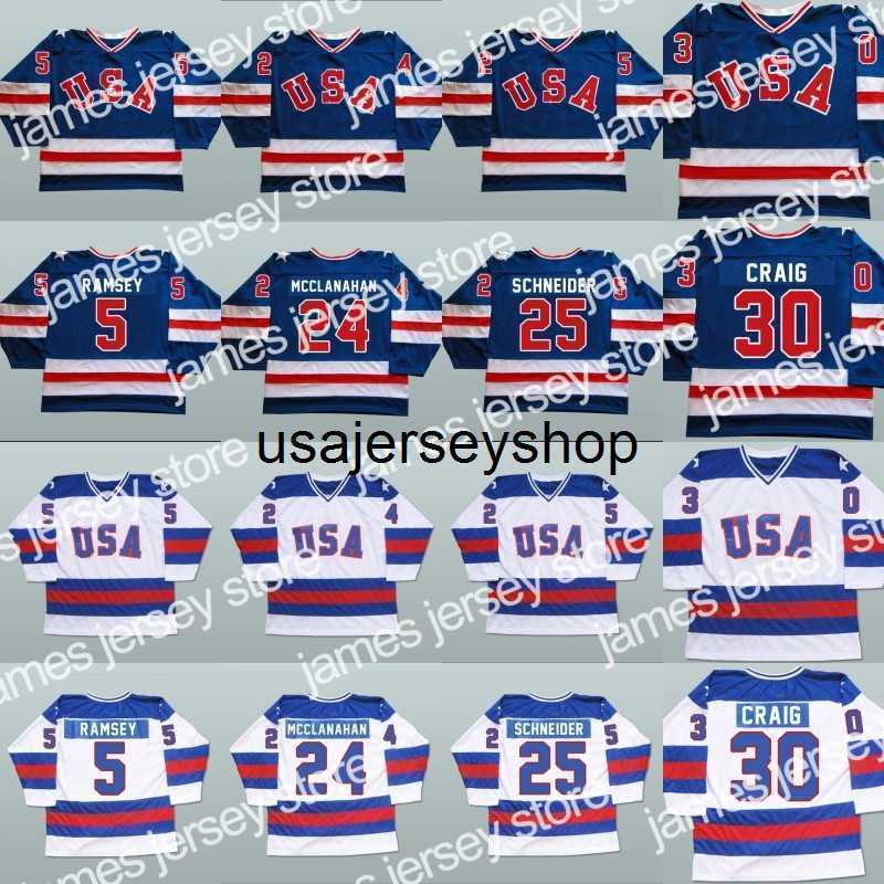 

Miracle On Ice Hockey Jersey 5 Mike Ramsey 9 Broten 25 Buzz Schneider 100% Stitched Team USA Jerseys, Womens blue s-xxl