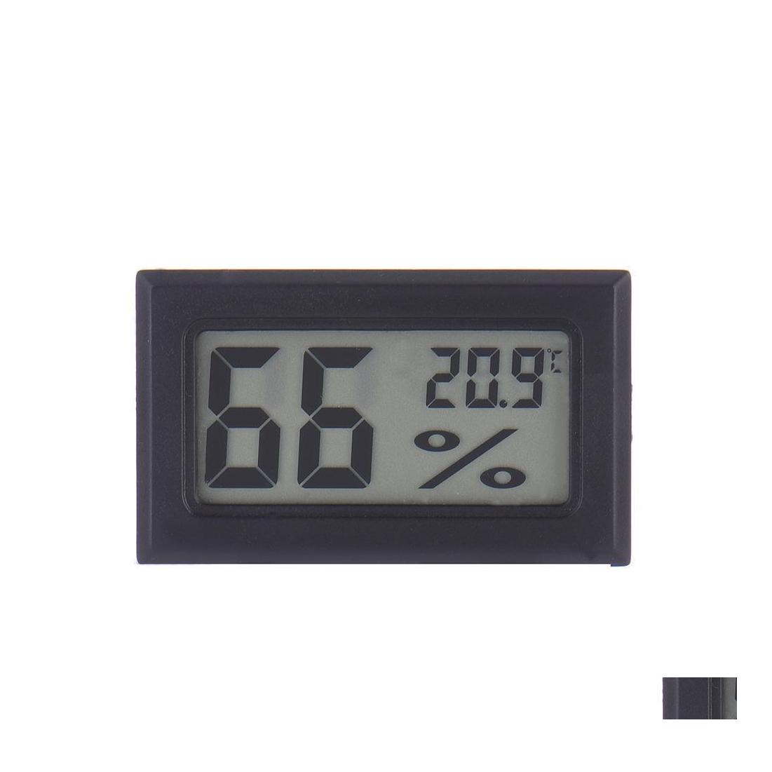 

Temperature Instruments 2021 Wireless Lcd Digital Indoor Thermometer Hygrometer Mini Temperature Humidity Meter Black White Drop Del Dh2Tp