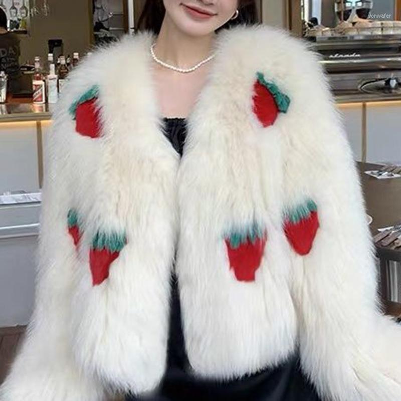 

Women's Fur Short Denim Coat Female Diamond Nail Bead Letter Trend Spring 2022 Coats Women Jacket Casual Pockets Winter, Beige
