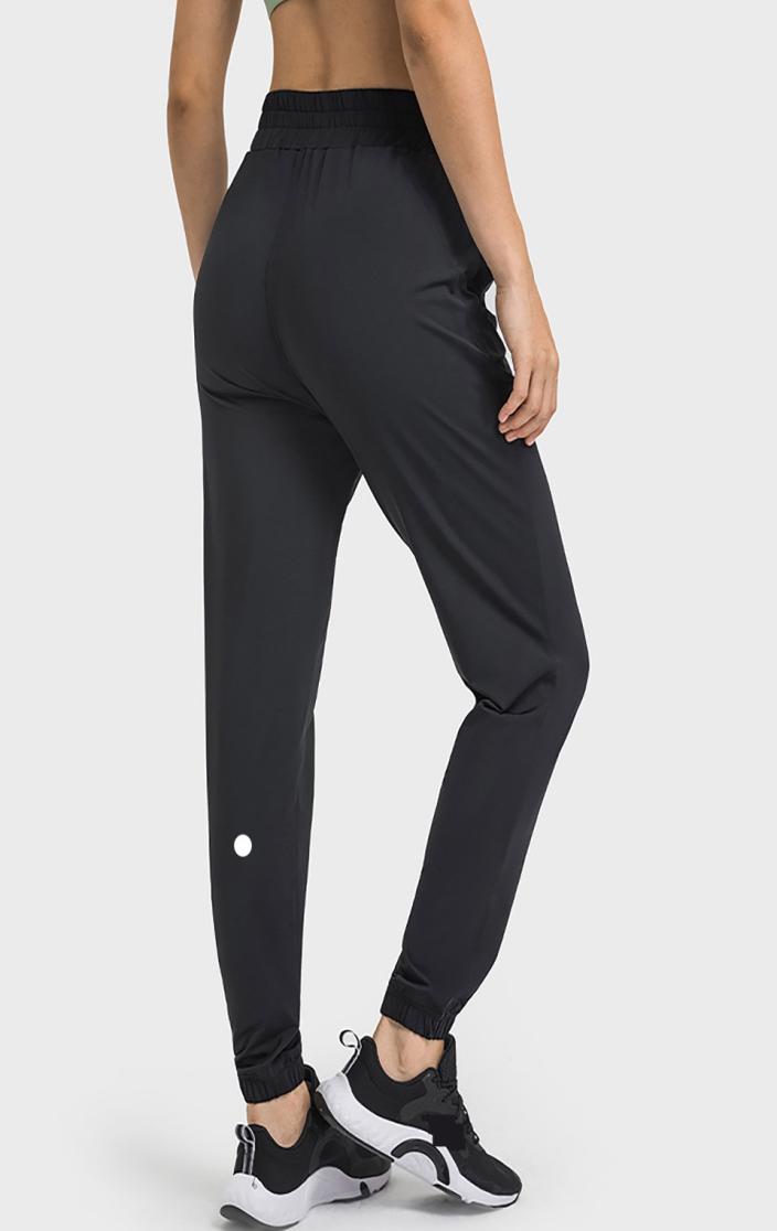 

LL Women Yoga Ninth Pants Running Fitness Joggers Soft High Waist Elastic Casual Jogging Pants 4 Colors DL1984954335, Extra shipping cost