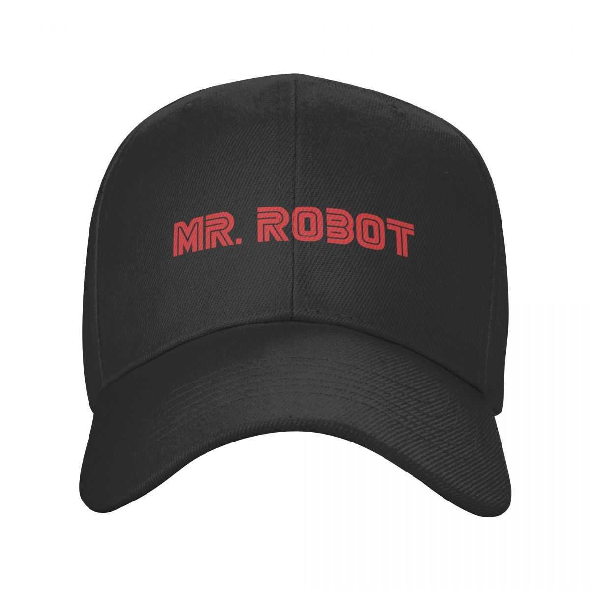 Ball Classic Mr Robot Baseball Cap for Men Women Personalized Adjustable Adult FSociety Hacker Dad Hat Hip Hop Snapback Caps 1206-image-825768077