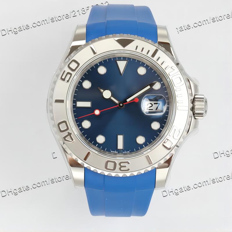 

Mechanical movement automatic watches men designer yachtmaster mens watchs wristwatch 40mm 904l bracelet rose gold case rubber strap aaaaa luxurywatches role, White diamond rubble