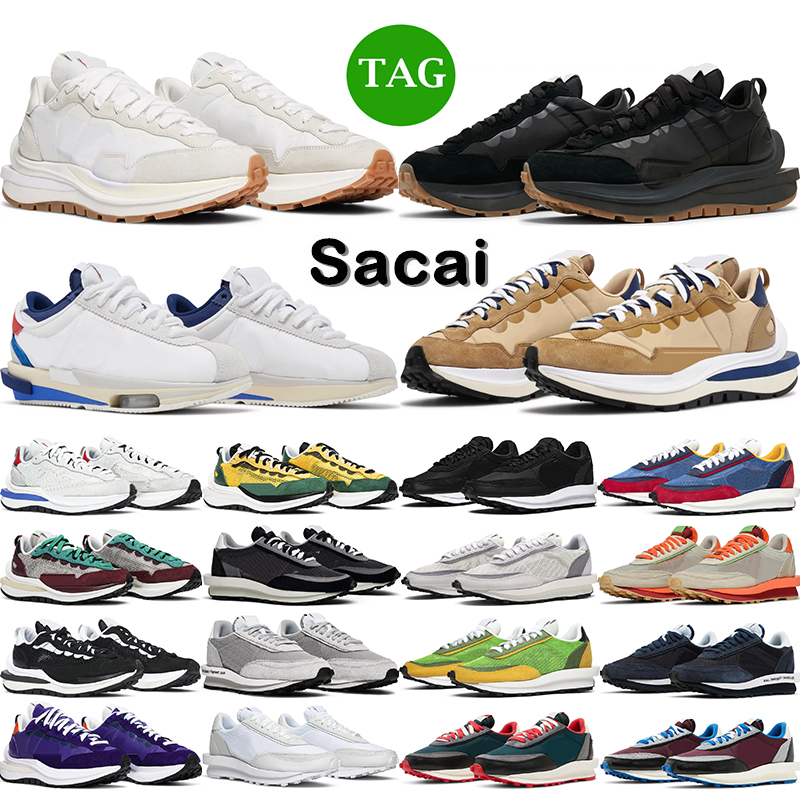 

designer Sacai Vaporwaffle Ld Waffle Sacais Running Shoes For Men Women Sail Black Gum Summit White Nylon Orange Mens Sports sneakers Trainers