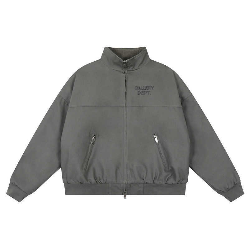 

Dept Designer Baseball Jackets Letter Trendy Pilot Galleryes Print Embroidery Denim Plush Coat 2AE1 Galleries, Black