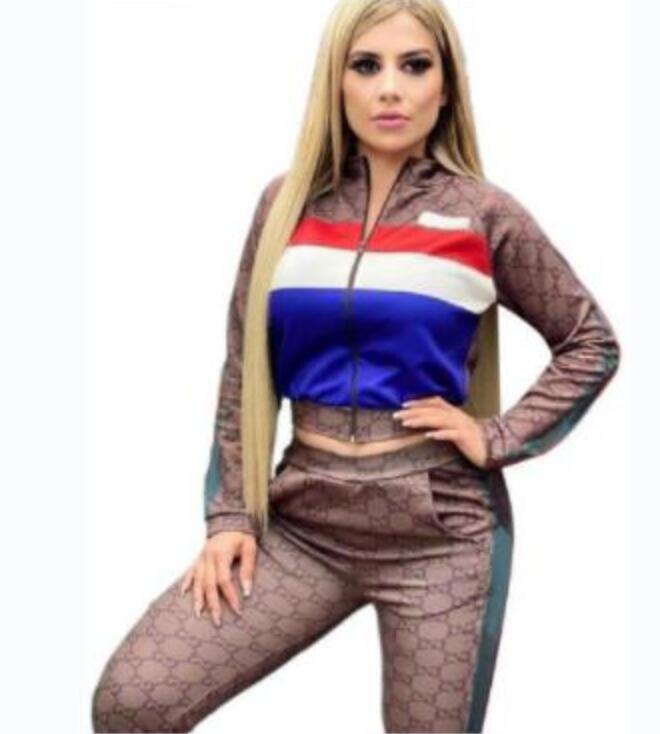 

Women's Tracksuits Luxury 2 Piece Set Women Outfit LOVE Designer Letter Print stand collar Splicing Hoodies Sweatshirt Pants Tracksuit Streetwear suit, Customize