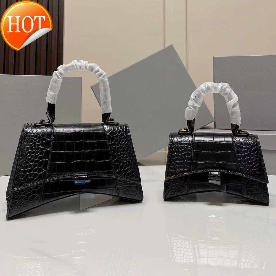 

Women's Luxury Designers Handbags 2023 New Fashion Classic Hourglass Shoulder Bag Multifunctional Portable Tote Bags Factory Direct Sales, Rose red silver label