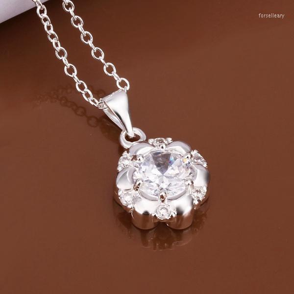 

Chains 925 Jewelry Silver Plated Necklace Pendant /KRHWVXZT TAFUDJEQ