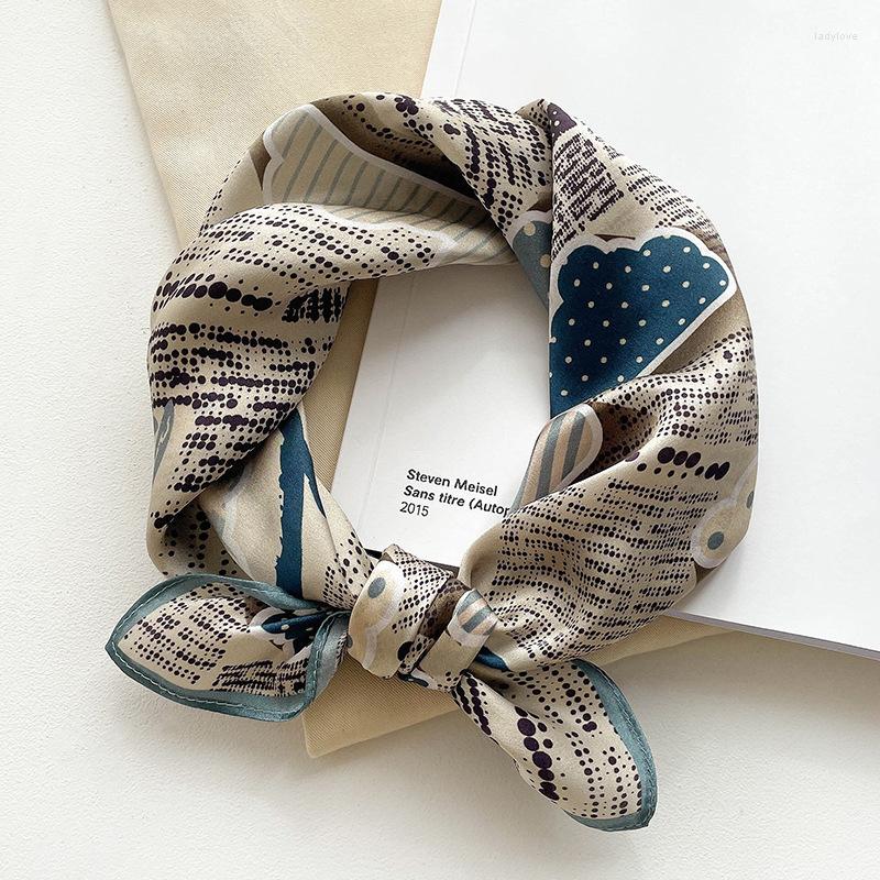 

Scarves 2022 Women Scarf Silk Shawls Lady Wraps Soft Pashimina Female Echarpe Beach Bandana Kerchief High Quality Hijab