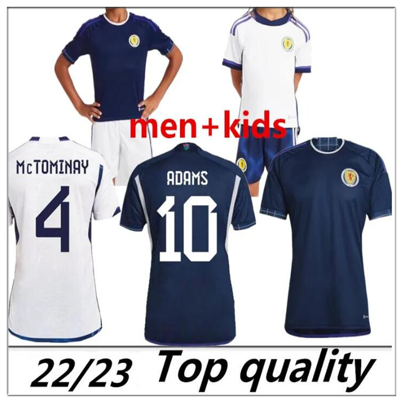

22 23 Scotland Soccer Jerseys 20222 2023 DYKES CHRISTIE FRASER McTOMINAY McGINN McGREGOR ROBERTSON Football Uniforms Men Shirts calcio, Sugelan 2022 home kids kits