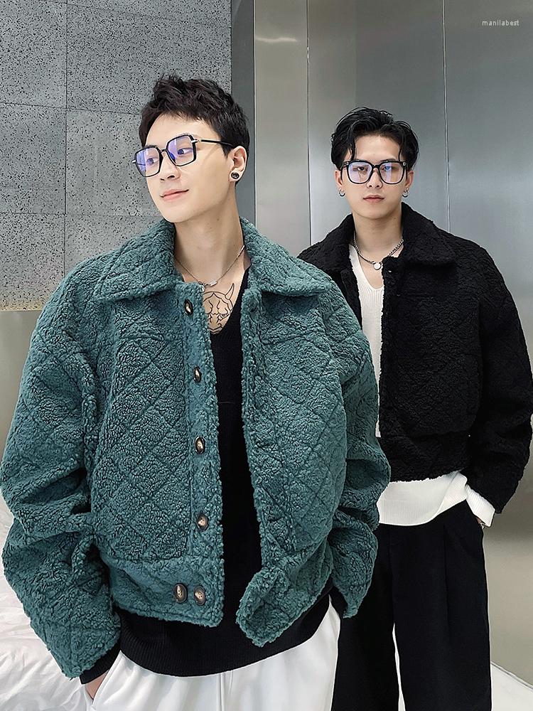 

Men's Jackets A10622 Fashion Men's Coats & 2022 Runway Luxury European Design Party Style Clothing, Black