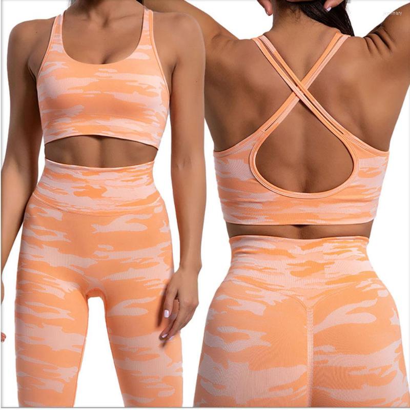 

Active Sets 2 Two Piece Womens Outifits Yoga Set Seamless Gym Women' Tracksuit Bra Crop Top Sports Leggings For Women Workout Clothes, Blue