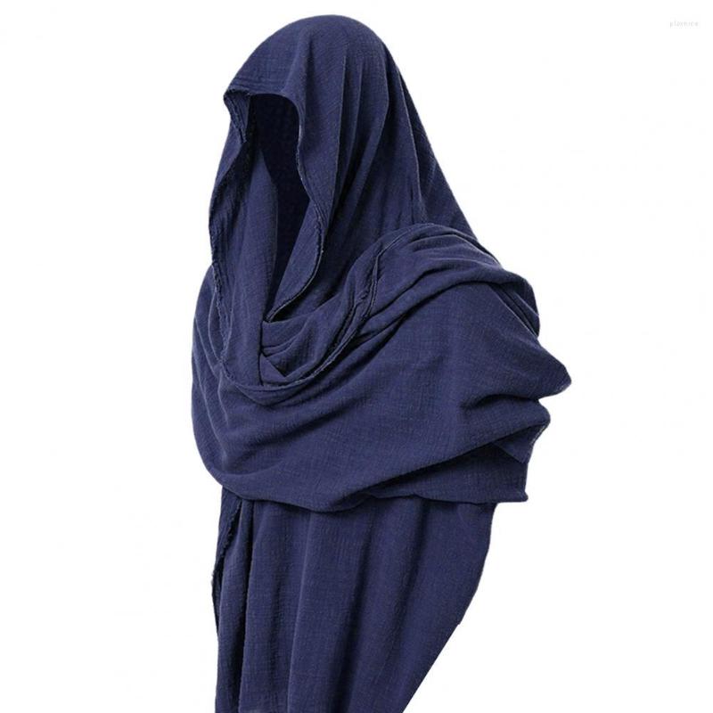 

Scarves  Cozy Male Hood Cloak Medieval Costume Spring Men Shawl Comfortable For Camping