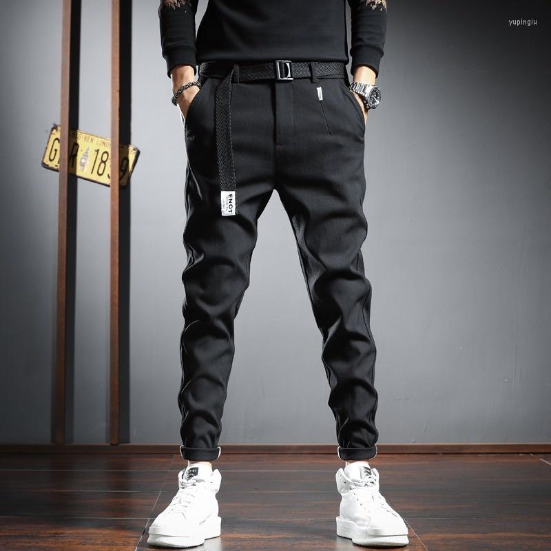 

Men's Pants 2023 Men Casual Fashion Korean Style Black Suit Trousers