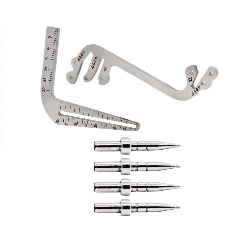 

Other Items Implant Guide Set Drilling Positioning Ruler Angle Ruler Implant Tools Oral Planting Locator Positioning Guide 221206