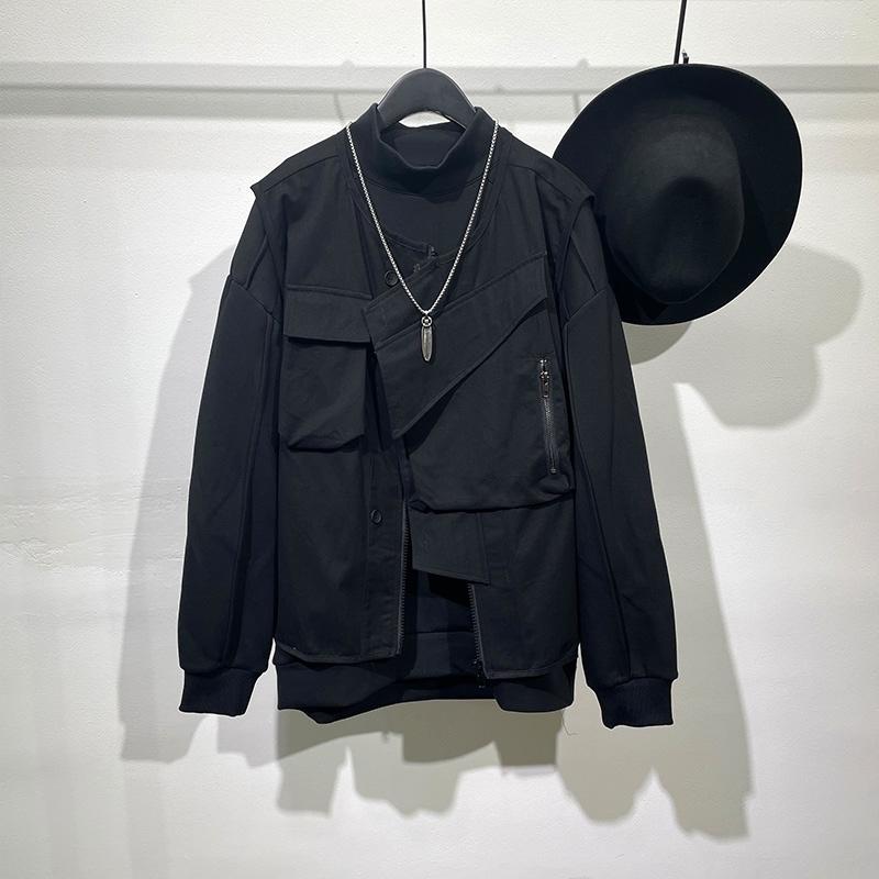 

Men's Jackets Z10263 Fashion Men's Coats & 2022 Runway Luxury European Design Party Style Clothing, Picture shown